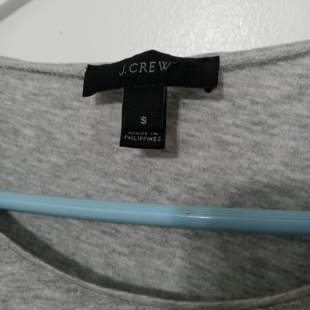 J. Crew short sleeve T Shirt Lace Up Sides Ties at Bottom Sides Small